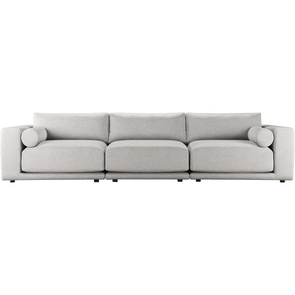 Tao 3-Seater Modular Sofa, Nordic 16 - grey