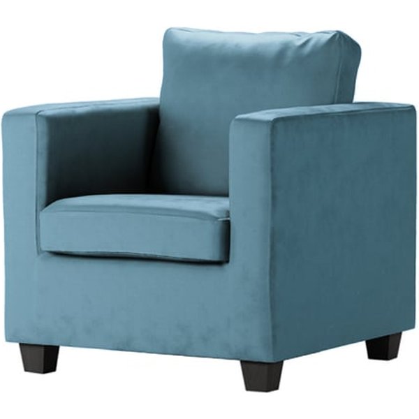 Thunder Armchair, dirty blue