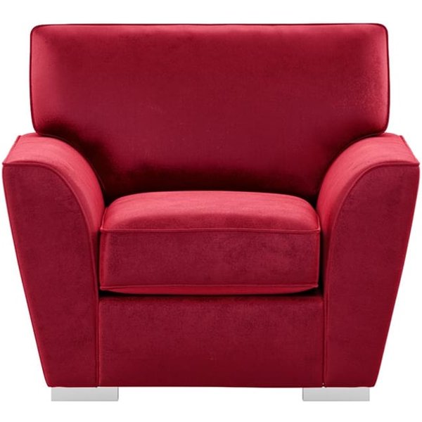 Majestic Armchair, dark red