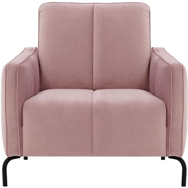 Opus Velvet Armchair, lilac