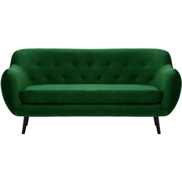 Neve 3 Seater Sofa, dark green
