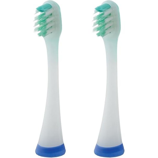 EW0911W835 - Testine di ricambio compatibili con tutti gli spazzolini sonici di - 2 pezzi, bianco-image