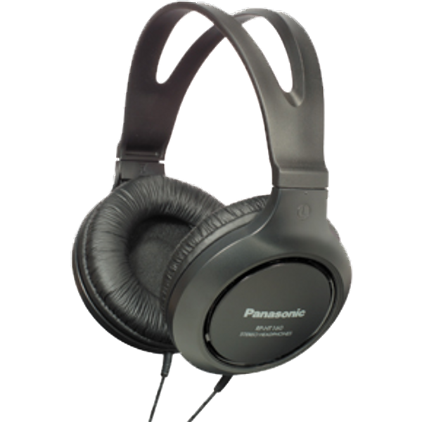 RP-HT161 E-K- Cuffie sovracchio nere-image