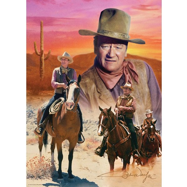 Puzzle John Wayne - La MéThode Cow-Boy Master Pieces-image