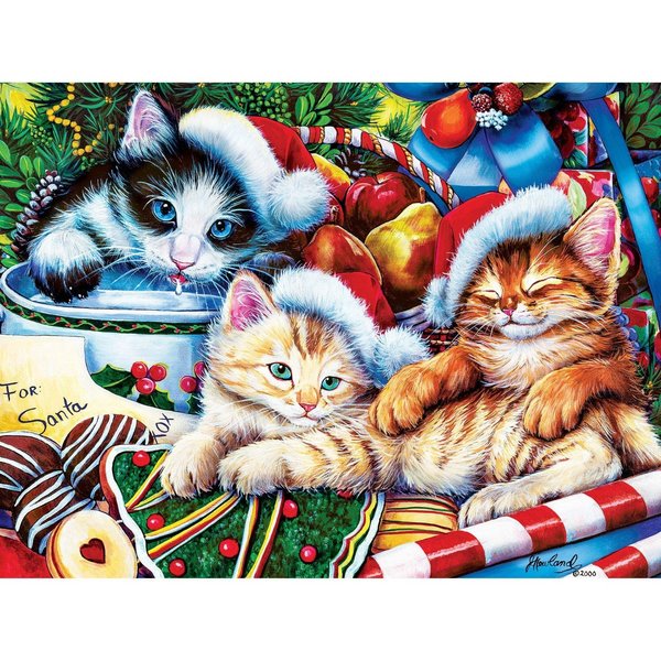 Puzzle PièCes Xxl - Holiday - TréSors De NoëL - Ez Grip Master Pieces-image