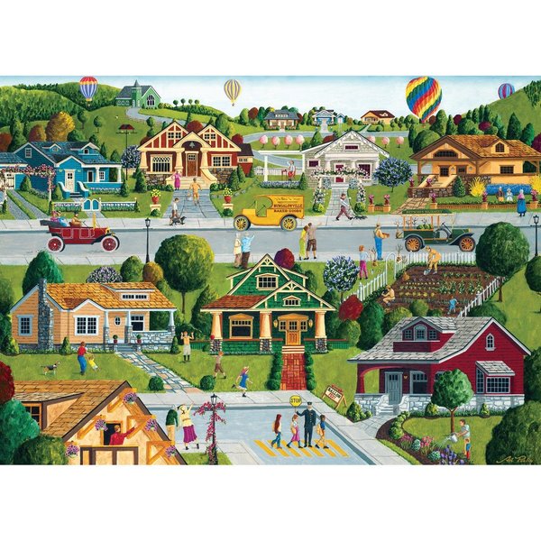 Puzzle Hometown Gallery - Bungalowville Master Pieces-image