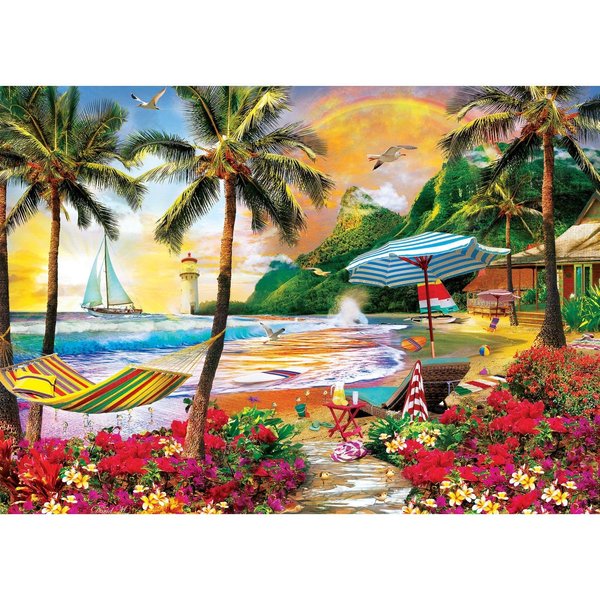 Puzzle Paradise Beach - La Vie HawaïEnne Master Pieces-image
