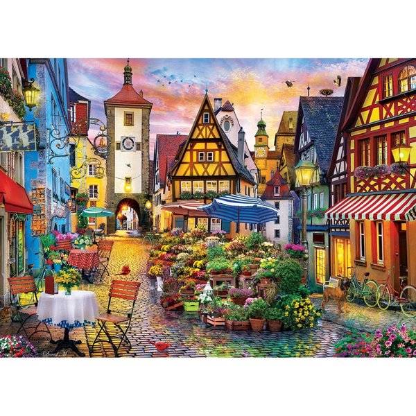 Puzzle Colorscapes - Marché Aux Fleurs Bavarois Master Pieces-image