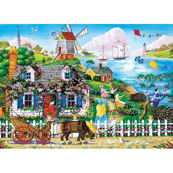 Puzzle Hometown Gallery - Rambling Rose Cottage Master Pieces-image