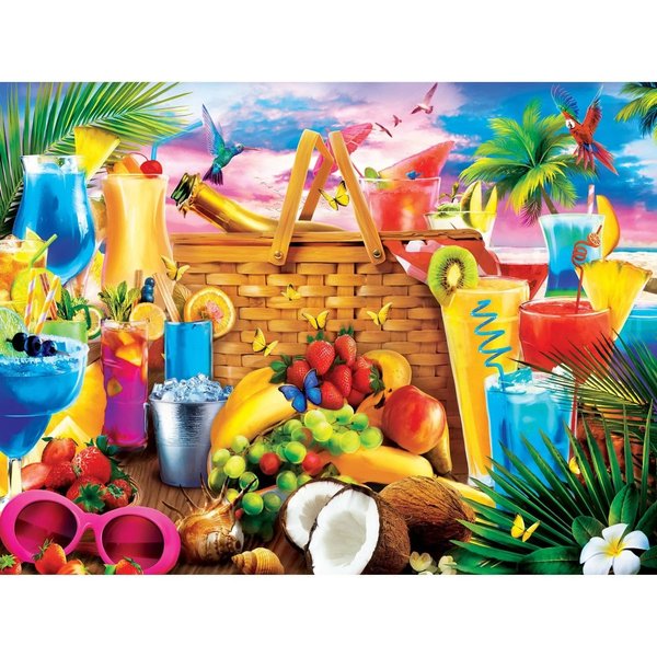 Puzzle Paradise Beach - Pique-Sur La Plage Master Pieces-image