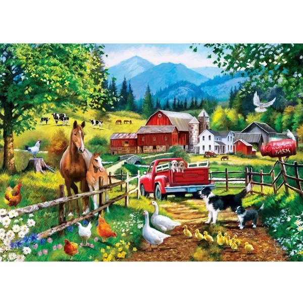 Puzzle Art Gallery - Ferme De La Colombe Blanche Master Pieces-image