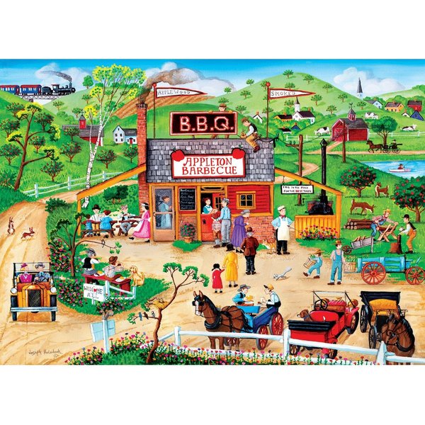 Puzzle Hometown Gallery - Appleton Bbq Master Pieces-image