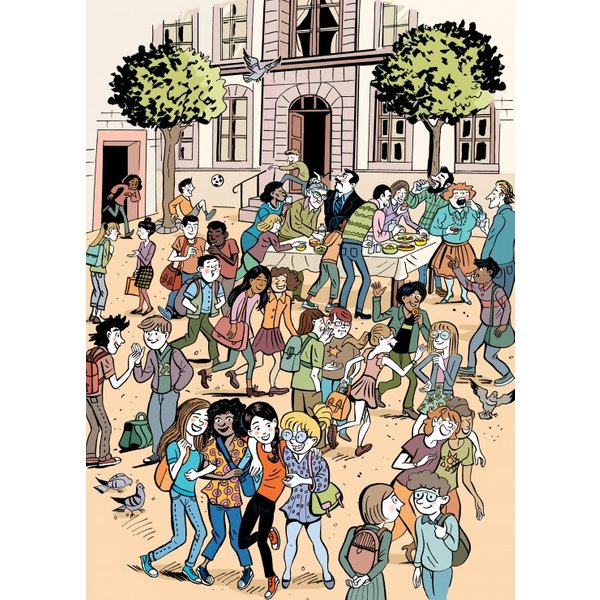 Puzzle Le Monde De LucrèCe - La FêTe De Fin D'annéE Grafika-image