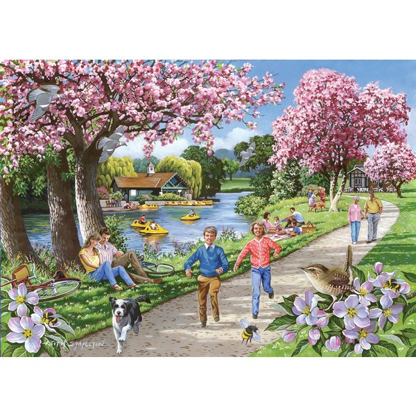 Puzzle L'heure De La Floraison Des Pommiers Hop - House Of Puzzles-image