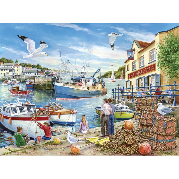 Puzzle PièCes Xxl - Auberge Du Navire Hop - House Of Puzzles-image
