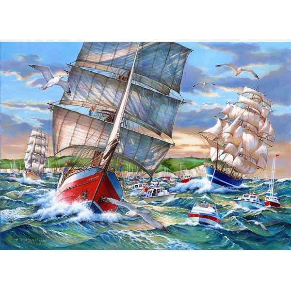 Puzzle Grands Voiliers Hop - House Of Puzzles-image