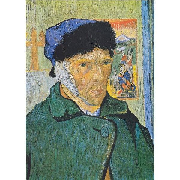 Puzzle Vincent Van Gogh - Autoportrait à L'oreille BandéE Bluebird Puzzle-image