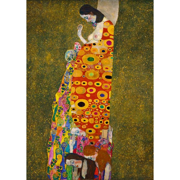 Puzzle Gustave Klimt - Hope Ii, 1908 Bluebird Puzzle-image