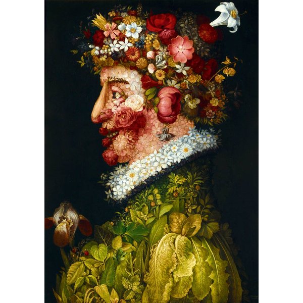 Puzzle Arcimboldo - La Primavera, 1563 Bluebird Puzzle-image