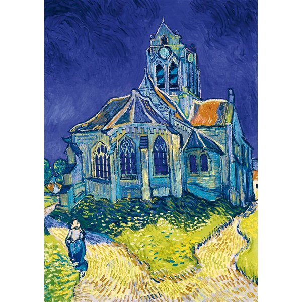 Puzzle Vincent Van Gogh - The Church In Auvers-Sur-Oise, 1890-image