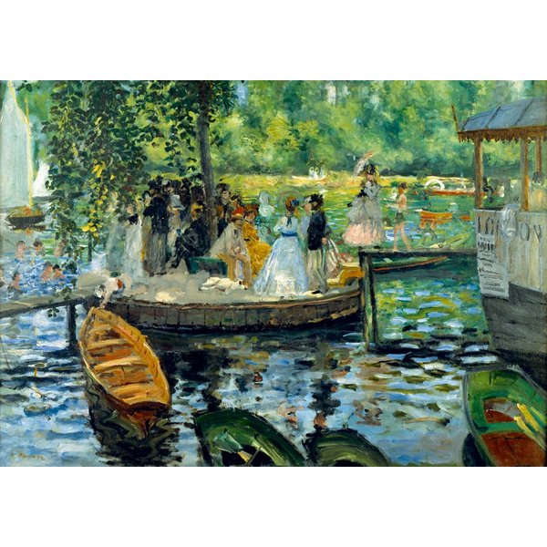 Puzzle Renoir - La GrenouillèRe, 1869 Bluebird Puzzle-image
