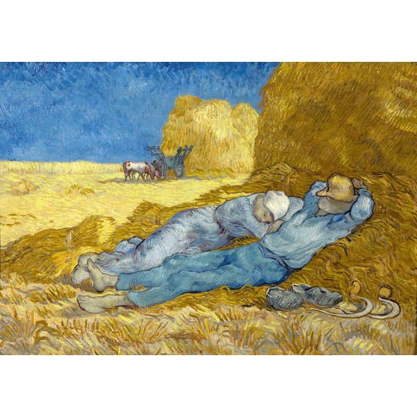Puzzle Vincent Van Gogh - The Siesta (After Millet), 1890 Bluebird Puzzle-image