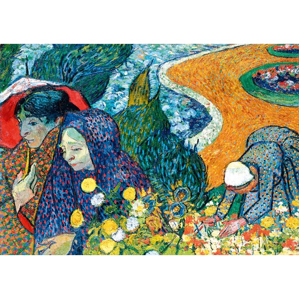 Puzzle Vincent Van Gogh - Memory Of The Garden At Etten (Ladies Of Arles), 18-image