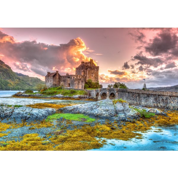 Puzzle Eilean Donan Castle, Scotland Bluebird Puzzle-image