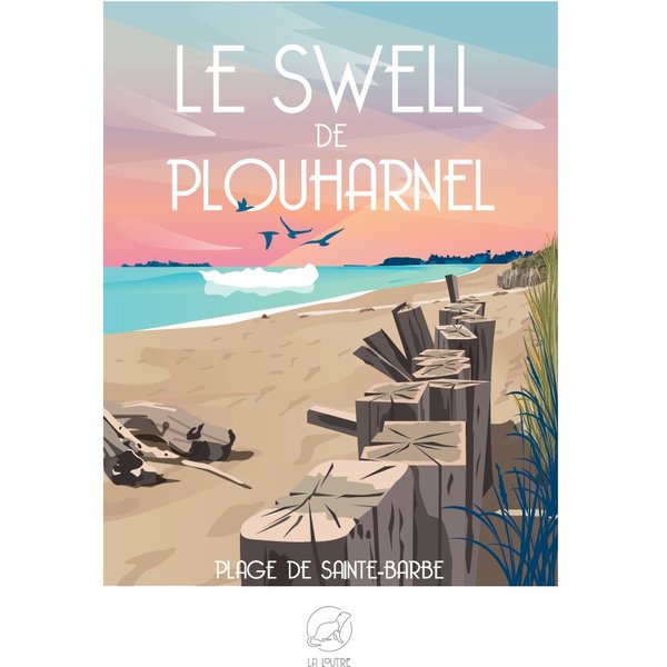Puzzle Le Swell De Plouharnel - Plage De Sainte-Barbe La Loutre-image