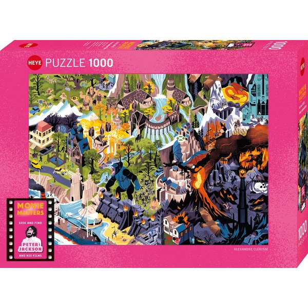 Puzzle Movie Masters - Peter Jackson Films - Cherche Et Trouve !-image