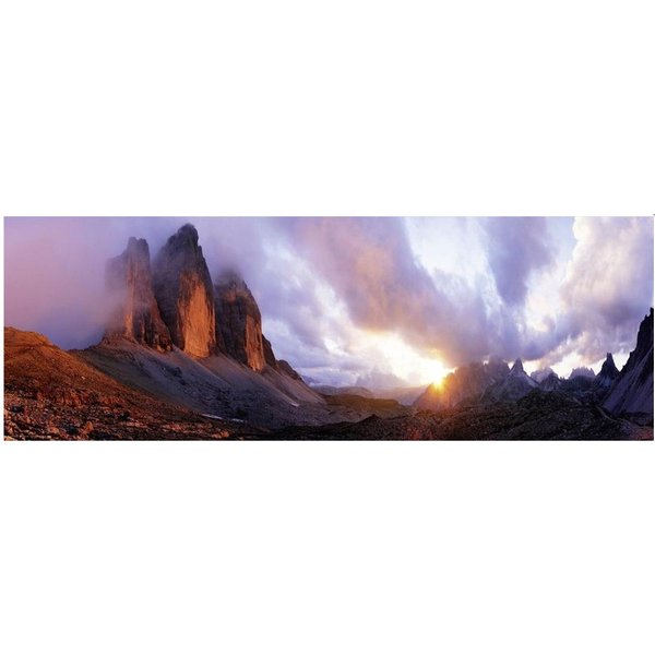 Edition Alexander Von Humboldt - Puzzle Panoramique - 3 Peaks-image