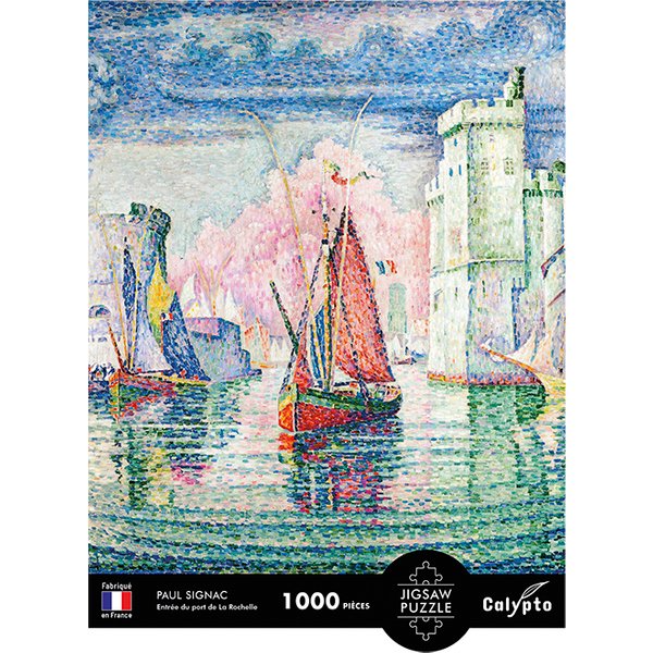Puzzle EntréE Du Port De La Rochelle - Paul Signac Calypto-image