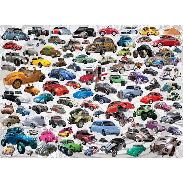 Puzzle Vw Beetle - Quelle Est Votre Coccinelle ? Eurographics-image