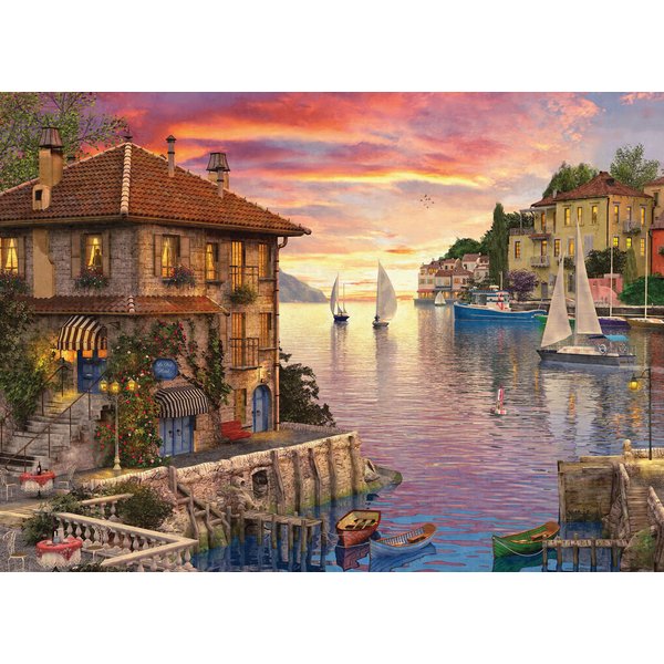 Puzzle Dominic Davison - Mediterranean Harbor Eurographics-image