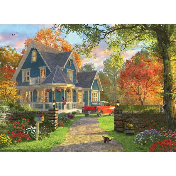 Puzzle Dominic Davison - The Blue Country House Eurographics-image