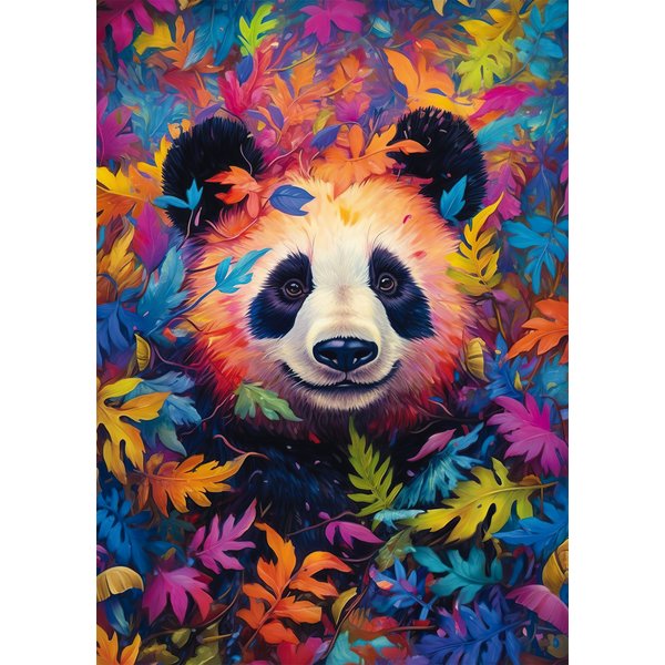 Puzzle Le Panda Dans La ForêT Arc-En-Ciel Schmidt Spiele-image