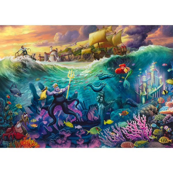 Puzzle Disney - The Little Mermaid - Ursula Schmidt Spiele-image