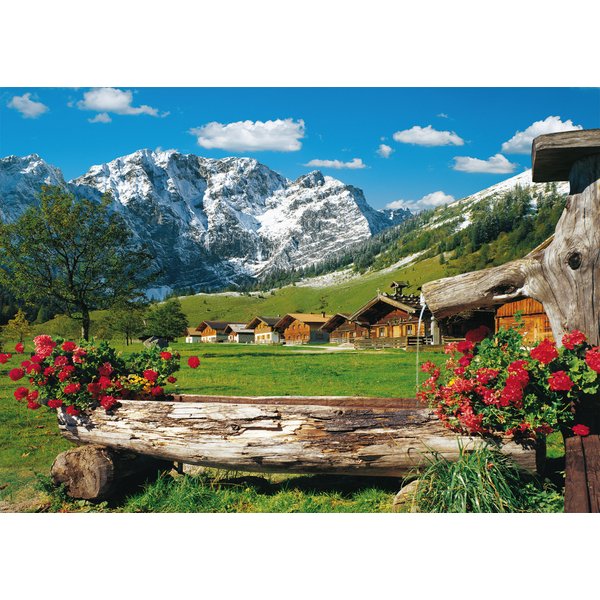 Puzzle Vue Sur L'idylle De La Montagne Schmidt Spiele-image