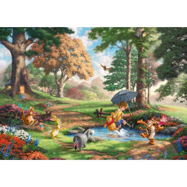 Puzzle Thomas Kinkade - Disney - Winnie L'ourson Schmidt Spiele-image