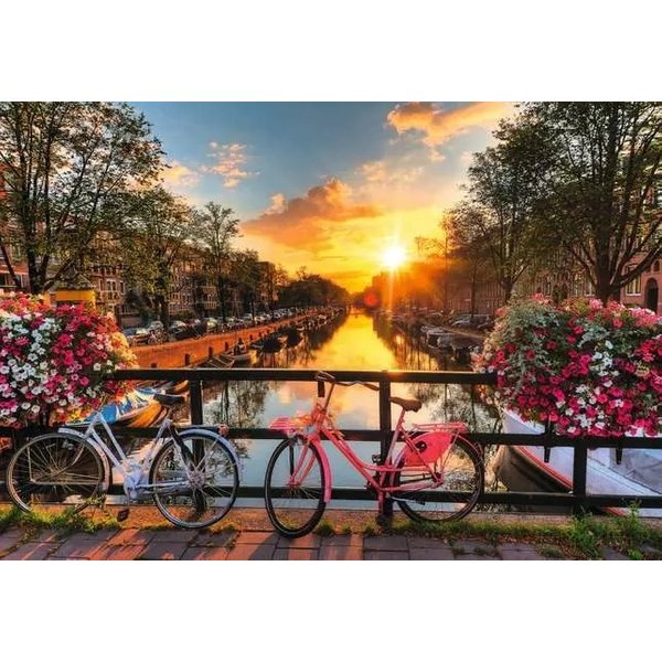 PièCes Xxl - Feel Well & Puzzle - Bicyclettes À Amsterdam Ravensburger-image