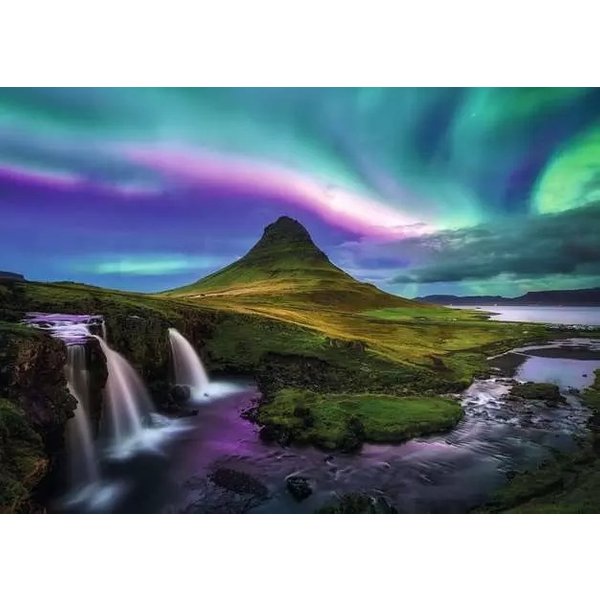 Puzzle Aurores BoréAles Au-Dessus De Kirkjufell Ravensburger-image