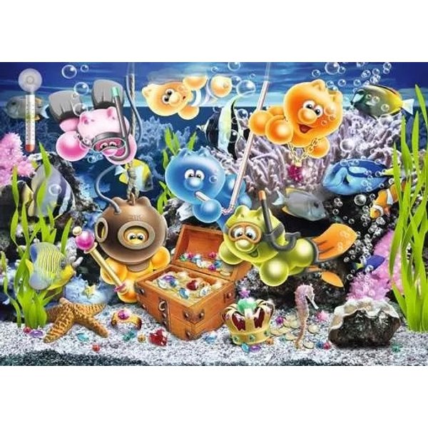 Puzzle Gelini Dans Le Plaisir Sous-Marin Ravensburger-image
