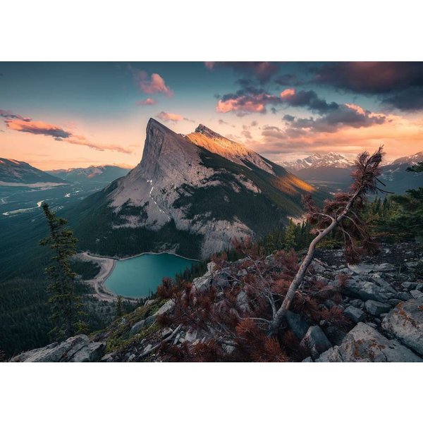 Puzzle Nature Edition No 16 - Un Soir Dans Les Montagnes Rocheuses-image
