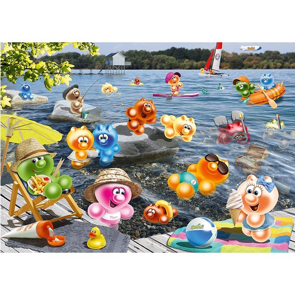Puzzle Gelini - Pique-Nique Au Bord De La Mer Ravensburger-image