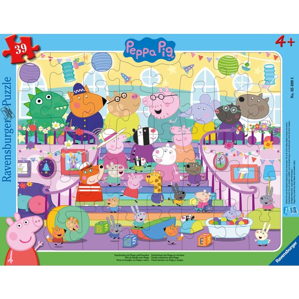Puzzle FêTe Familiale Avec Peppa Et Ses Amis Ravensburger-image