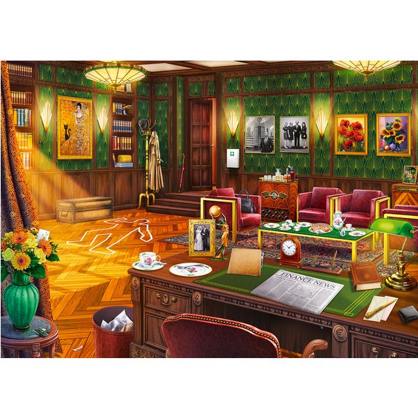 Puzzle X Crime : Un Anniversaire Meurtrier Ravensburger-image