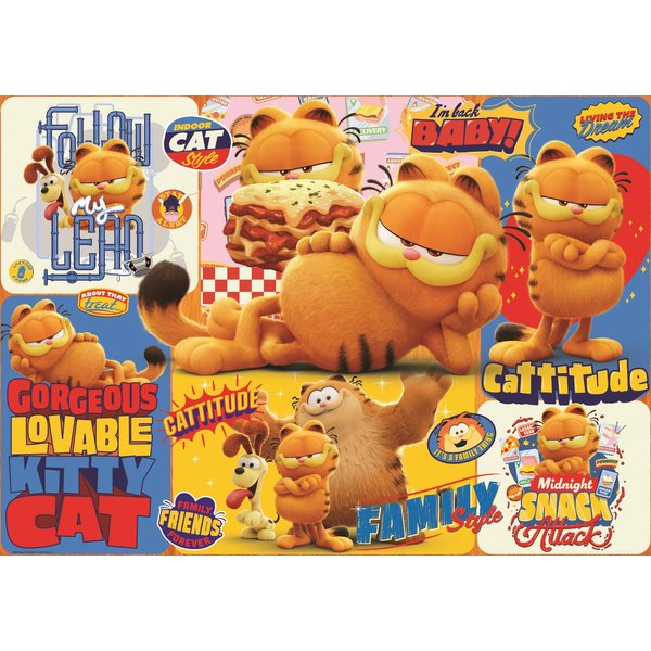 Puzzle Les Aventures De Garfield Trefl-image