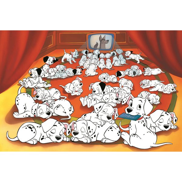Puzzle 40E Anniversaire Trefl - 101 Dalmatiens-image