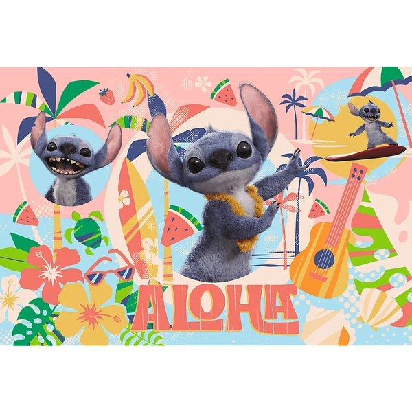 Puzzle Stitch Et Ses Amis En Pleine Action Trefl-image