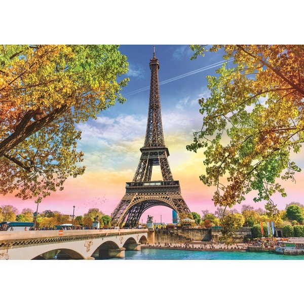 Puzzle Paris Romantique Trefl-image